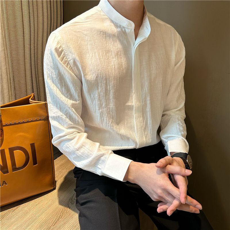MINIMALIST STAND COLLAR KO‘YLAK