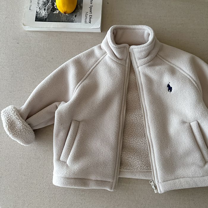 BOLALAR UCHUN "POLO" FLEECE JACKET