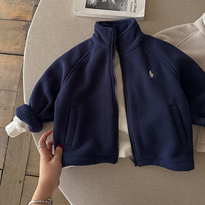 BOLALAR UCHUN "POLO" FLEECE JACKET