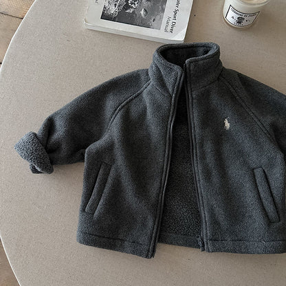 BOLALAR UCHUN "POLO" FLEECE JACKET